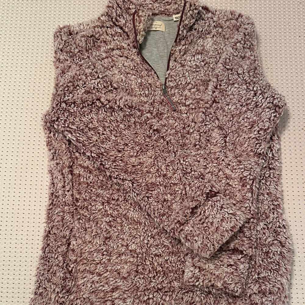 Weatherproof Women's Sweater in Textured Mauve